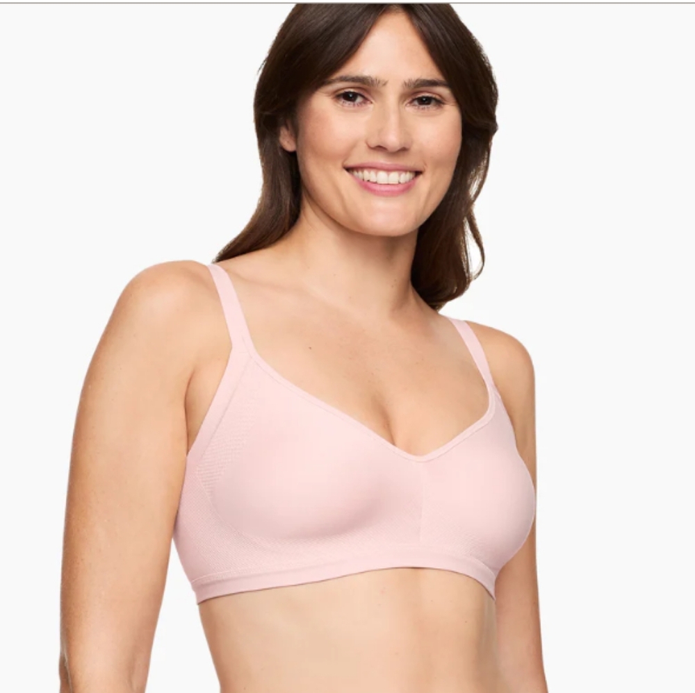 Warner Easy Does It Seamless Stretch Wireless Lightly Lined Comfort Bra Size XL